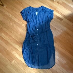 GAP NWT❗️Denim Button-Up Dress